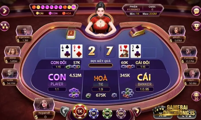 Các ván bài baccarat đều được phát sóng với chất lượng HD