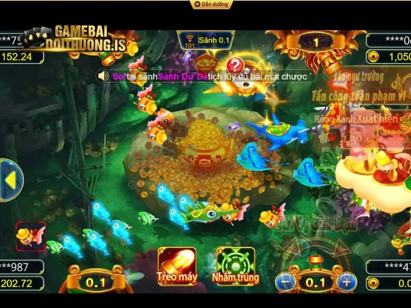 Bắn cá Rùa xanh hấp dẫn tại 789CLUB