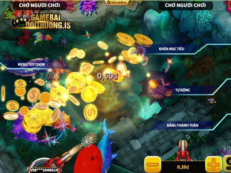 Bắn cá thu thập thiềm thừ cùng GEMWIN