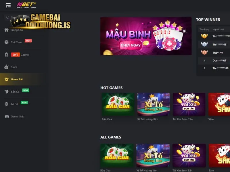 Bầu cua tôm tép giải trí vui cùng Nbet