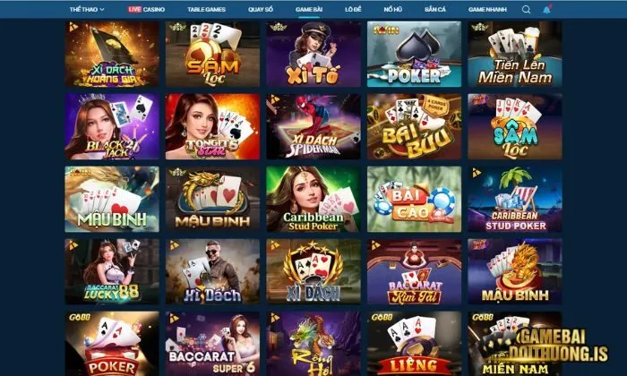 Thế giới game bài đẳng cấp tại Lucky88