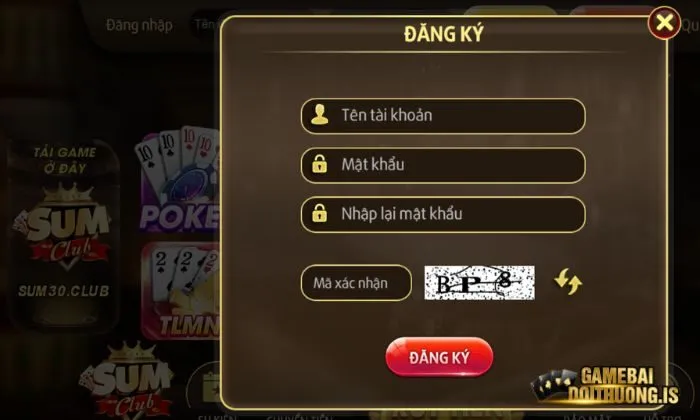 Đăng ký tài khoản game 