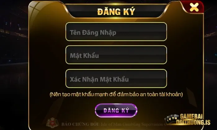 Đăng ký tài khoản game X8 đơn giản, bảo đảm an toàn chi tiết