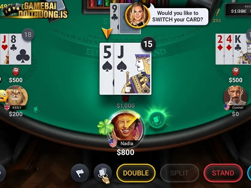 Hành động của người chơi trong ván 