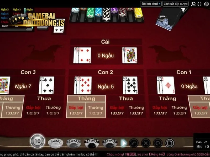 Ngầu Hầm là game bài đơn giản phù hợp với mọi đối tượng