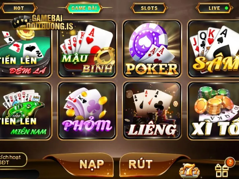 Tham gia Tiến lên miền Bắc tại sảnh