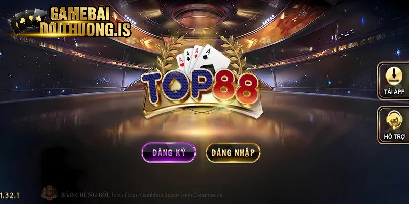 Đăng ký tài khoản tại sảnh Top88