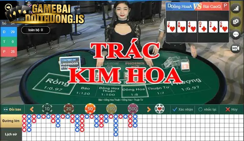 Thông tin về sảnh game bài trác kim hoa